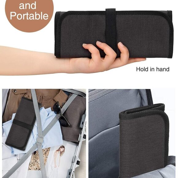 Makeup Brush Holder,Makeup Brush Organizer,Travel Makeup Brushes Bag Cosmetic Ba - Picture 7 of 9